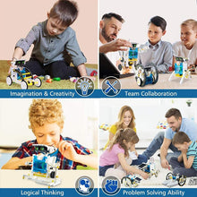 Load image into Gallery viewer, 13-in-1 Education Solar Robot Toys
