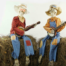 Load image into Gallery viewer, Funny Animated Dueling Banjo Skeletons
