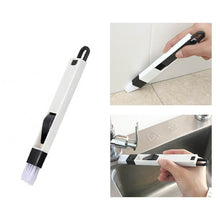 Load image into Gallery viewer, Window Track Cleaning Brushes with Dustpan
