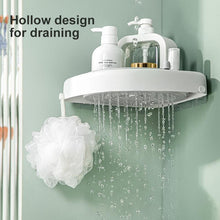 Load image into Gallery viewer, Bathroom Corner Rotatable Shelf
