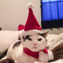 Load image into Gallery viewer, Christmas Decoration Santa Hat with Scarf
