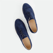 Load image into Gallery viewer, Women&#39;s flat suede casual shoes round toe
