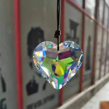 Load image into Gallery viewer, Hanging Heart Suncatcher Prism Crafts
