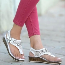 Load image into Gallery viewer, Summer Wedged Sandals
