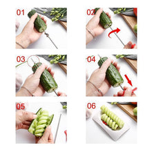 Load image into Gallery viewer, Hirundo Creative Vegetable Manual Spiralizer
