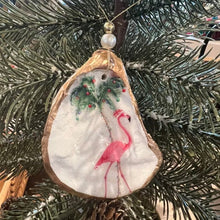 Load image into Gallery viewer, Oyster Shell Art Ornament
