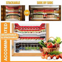 Load image into Gallery viewer, Adjustable Two Layers Spice Rack

