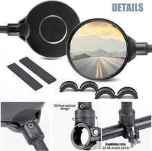 Load image into Gallery viewer, Adjustable Handlebar Rear View Mirrors
