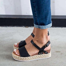 Load image into Gallery viewer, Women&#39;s Espadrilles Platform Sandal

