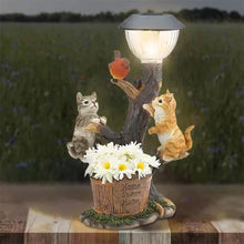 Load image into Gallery viewer, Cat and dog LED Light Sculpture
