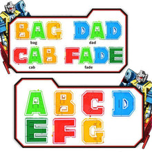 Load image into Gallery viewer, English Letters Deformed Dinosaur Toys
