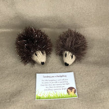 Load image into Gallery viewer, 🦔Mini Knitted Hedgehog Decoration
