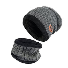Load image into Gallery viewer, Warm Beanie Cap With Scarf
