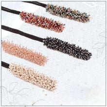Load image into Gallery viewer, Rhinestone Easy Bun Maker
