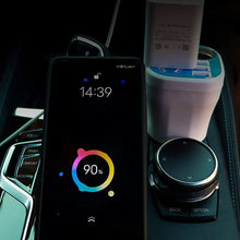 Load image into Gallery viewer, Car Mounted Cup Type Inverter Converter QC Charger
