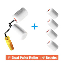 Load image into Gallery viewer, Roll All Hand-held Dual-paint Roller
