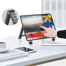 Load image into Gallery viewer, Portable Aluminum Foldable Laptop Stand
