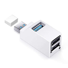 Load image into Gallery viewer, 3-Port Tiny USB Hub
