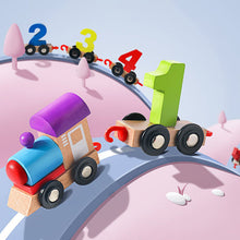 Load image into Gallery viewer, Wooden Digital Train Toy

