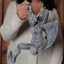 Load image into Gallery viewer, Dragon Winged Gargoyle Fence Hanger

