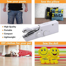 Load image into Gallery viewer, Mini Portable Handheld Sewing Machine
