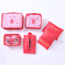 Load image into Gallery viewer, 7 in 1 Foldable Travel Organizer Bag Set
