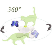 Load image into Gallery viewer, Automaic Butterfly Funny Cat Toy
