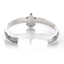Load image into Gallery viewer, Adjustable Silver eagle bracelet
