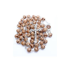 Load image into Gallery viewer, Handmade Blue Onyx Rosary Beads
