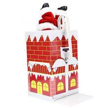 Load image into Gallery viewer, Santa Claus doll shaking the hips，Chimney Climbing Santa Claus，Santa Claus Riding An Electric Reindeer
