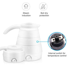 Load image into Gallery viewer, Portable Electric Kettle With Universal Plug
