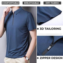 Load image into Gallery viewer, Ice Silk Polo Shirt for Men
