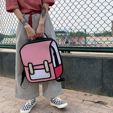 Load image into Gallery viewer, 2D Cartoon Funny Backpack
