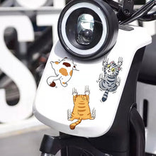 Load image into Gallery viewer, Cute Cat Cartoon Decal Car Stickers
