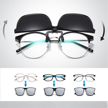 Load image into Gallery viewer, New Polarized Clip-on Flip Up Sunglasses
