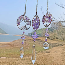 Load image into Gallery viewer, Tree of Life Crystal Pendant
