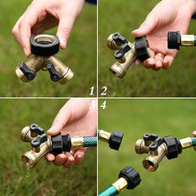 Load image into Gallery viewer, Garden Two-Way All Copper Ball Valve
