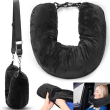 Load image into Gallery viewer, Stuffable Clothing Travel Neck Pillowcase
