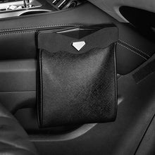 Load image into Gallery viewer, Waterproof Car Leather Trash Can
