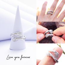 Load image into Gallery viewer, 2022 New-Couple Hug Ring Womens Day Gift Friends Mother Sister Girlfriend Gift
