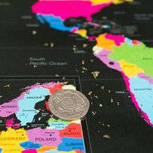 Load image into Gallery viewer, Scratch the World Map
