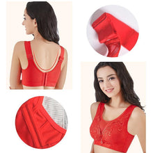 Load image into Gallery viewer, Embroidery Wireless Full Busted Anti Sagging Bras
