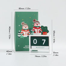 Load image into Gallery viewer, Calendar Block - Wooden Perpetual Desk Calendar

