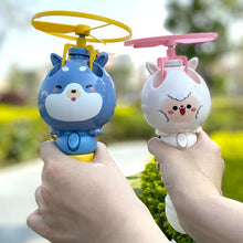 Load image into Gallery viewer, 2 IN 1 Bubble Machine and Flying Toy
