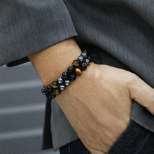 Load image into Gallery viewer, Double-layered Gemstone Bracelet
