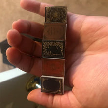 Load image into Gallery viewer, 📗📕📔📙Miniature book hair clip barrette
