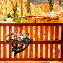 Load image into Gallery viewer, Rustic Style Wild Animals Metal Wall Decoration Art
