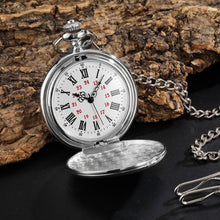 Load image into Gallery viewer, To My Son Quartz Pocket Chain Watch
