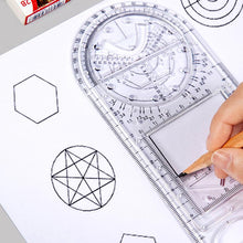 Load image into Gallery viewer, Multifunctional Student Math Ruler
