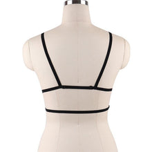 Load image into Gallery viewer, Women Sexy Five-Pointed Star Shape Elastic Cage Bra Cupless Bra Bustier
